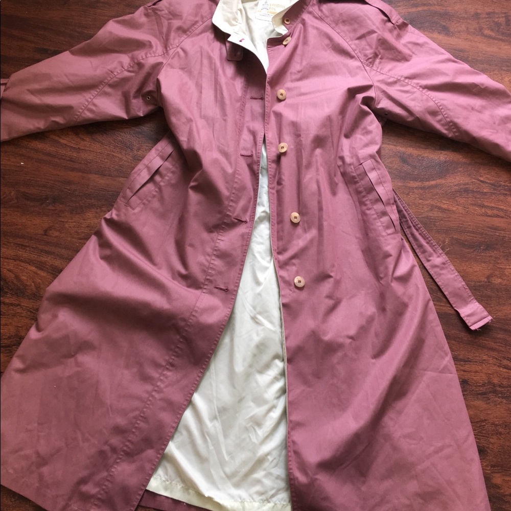 London fog trench coat